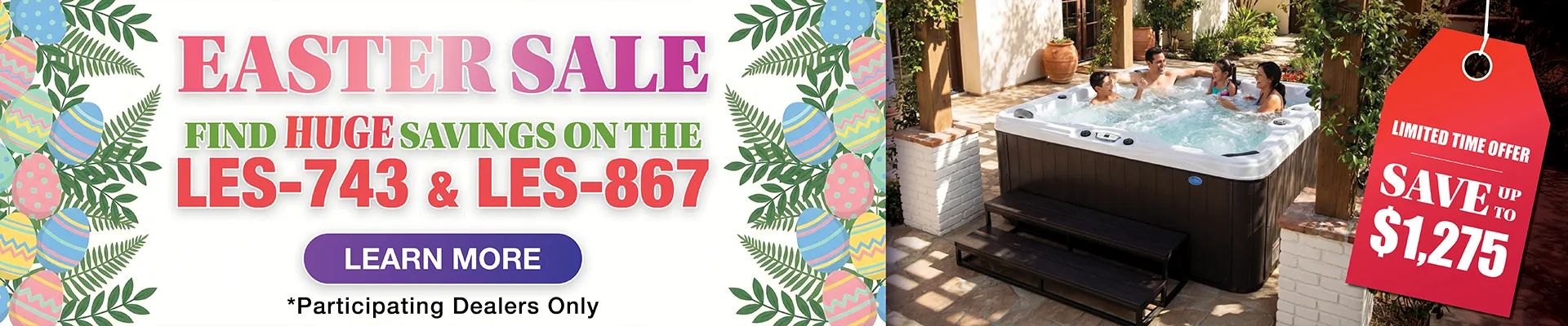 Calspas hot tub being used in a family setting - Homestead